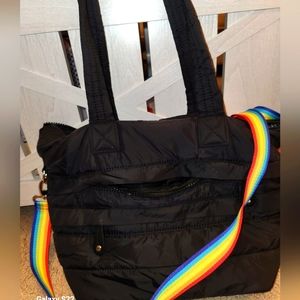 Large black tote